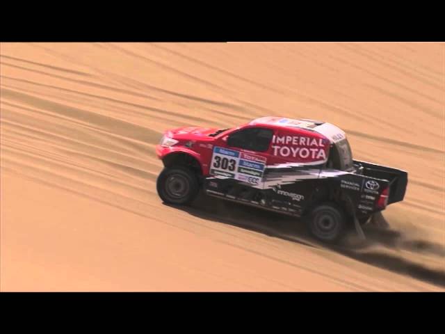 Toyota Imperial Dakar 2015  Stage 9 challenge