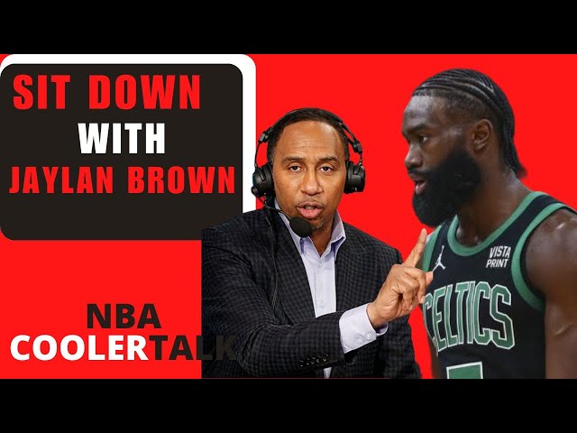 Jaylen Brown CHECKS Stephen A LIVE Face To Face For Slander On ESPN First Take & RIPS NIKE