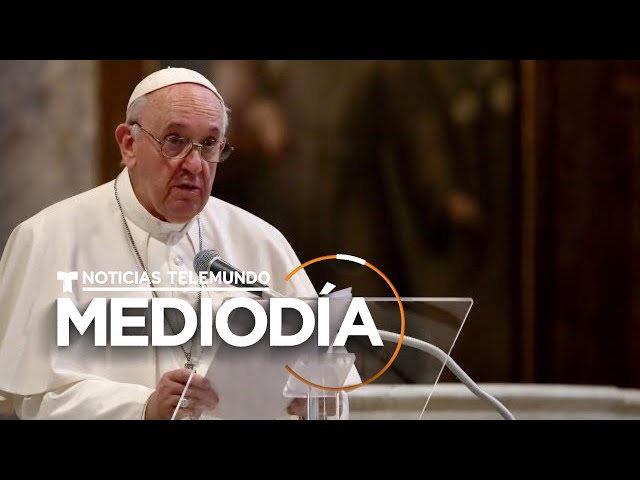 El papa Francisco respalda el matrimonio igualitario | Noticias Telemundo