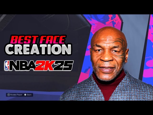 *BEST* MIKE TYSON NBA 2K25 FACE CREATION! HOW TO MAKE IRON MIKE on NBA 2K25!