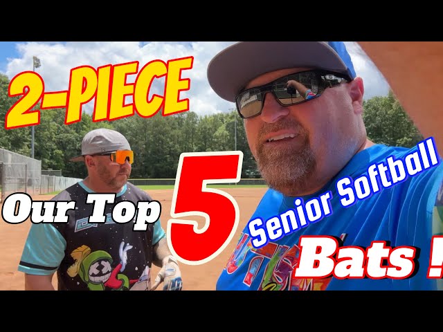 Top 5 2-Piece Senior Softball Bats