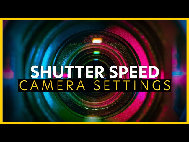 Master Shutter Speed Settings for Video: A Beginner's Guide