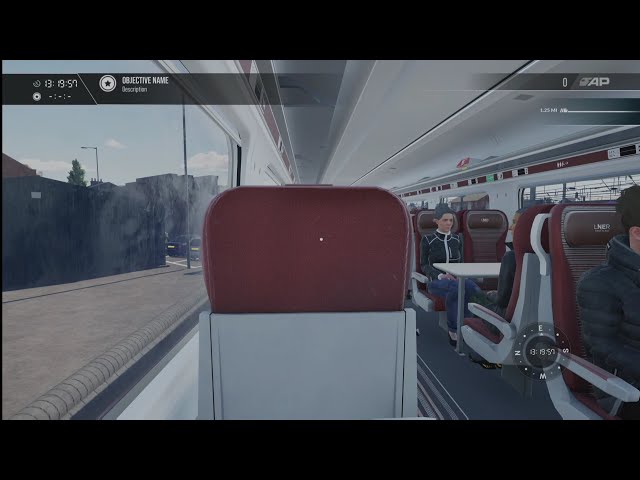 Train Sim World 4 East Coast Mainline Free Roam PS5 gameplay