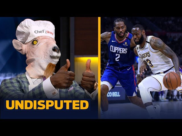 Shannon Sharpe reacts to LeBron's Lakers defeating Kawhi's Clippers 112-103 | NBA | UNDISPUTED