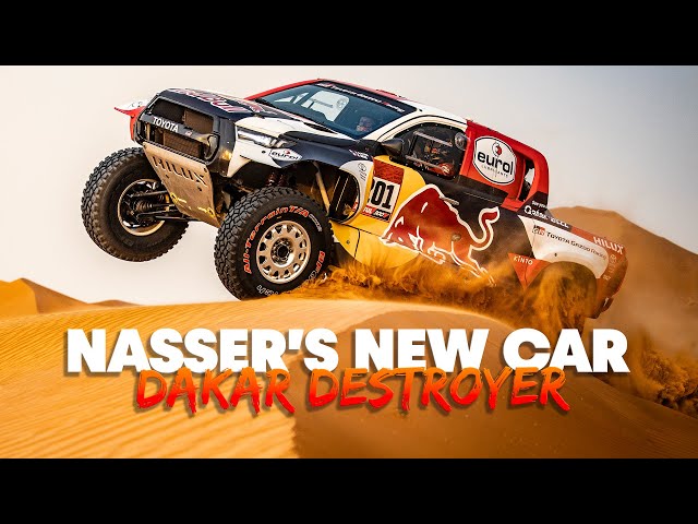 Nasser Al-Attiyah Introduces His T1+ Toyota Hilux: Dakar Destroyer