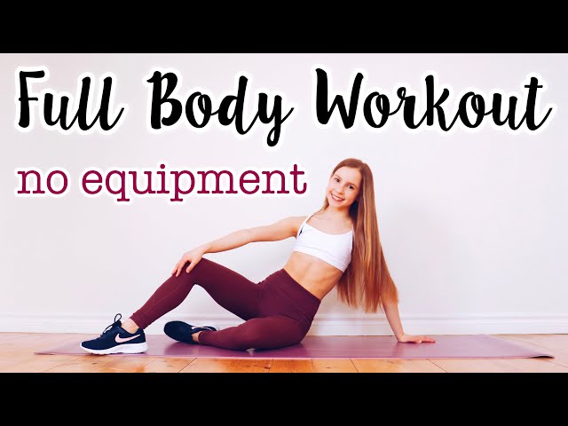 20 min Full Body Workout (no equipment)