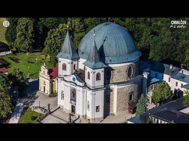 Letecké video Chvalčov z nebe