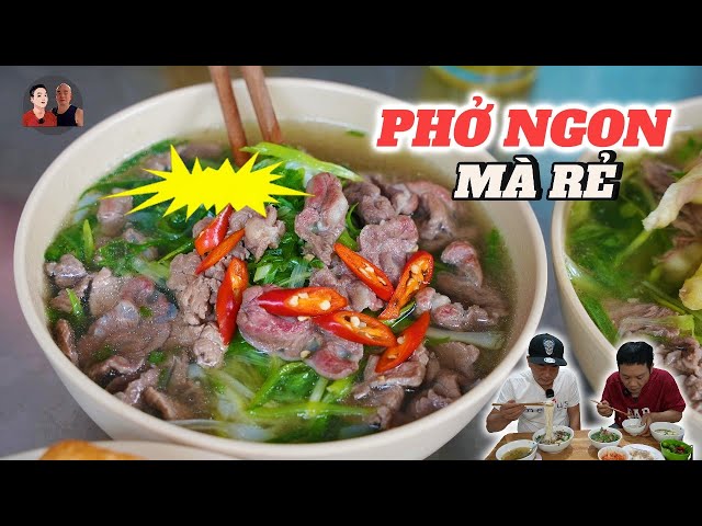 PHỞ BÒ ĐÔNG NGHỊT mượn thêm mấy nhà hàng xóm mới chứa hết khách