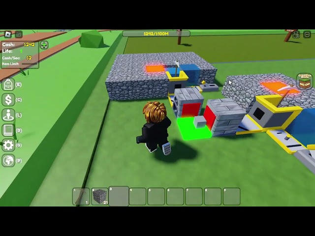 First video, Let's Play Block Tycoon!!!