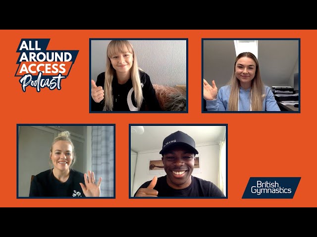 All-Around-Access Podcast - Episode 4 with tumbling stars Shanice Davidson and Megan Kealy