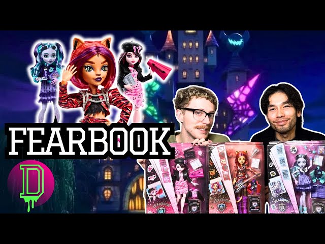 NEW MONSTER HIGH FEARBOOK DOLLS ARE HERE!! 😱 UNBOXING AND REVIEW!!