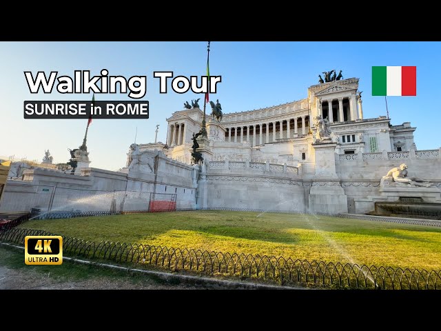 Early Sunday Morning in Rome - 4K Walking Tour -  from This Morning