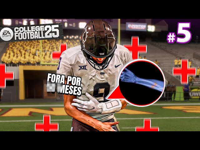 O REI DO SEGUNDO TEMPO! Sacrifício no College Football 25 - Modo Carreira #5