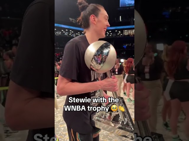 Stewie with her trophy 🥹 #shorts