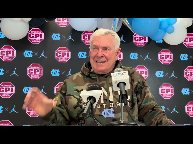 UNC Mack Brown Post-Wake Press Conference | Inside Carolina Interviews