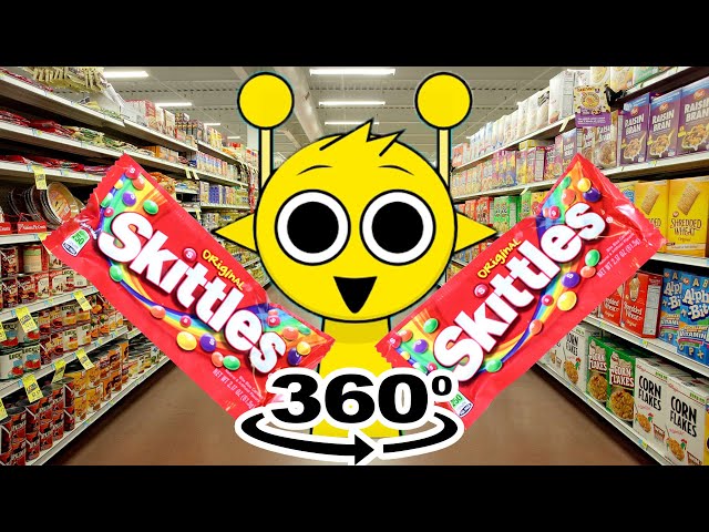 Incredibox Sprunki Skittles Meme Animation 360º