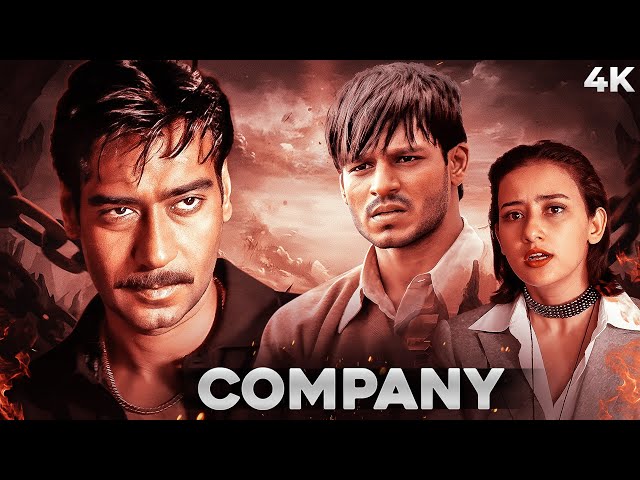 COMPANY Full Hindi Movie (4K) Underworld Story | Ajay Devgan & Vivek Oberoi | Mohanlal | Bollywood