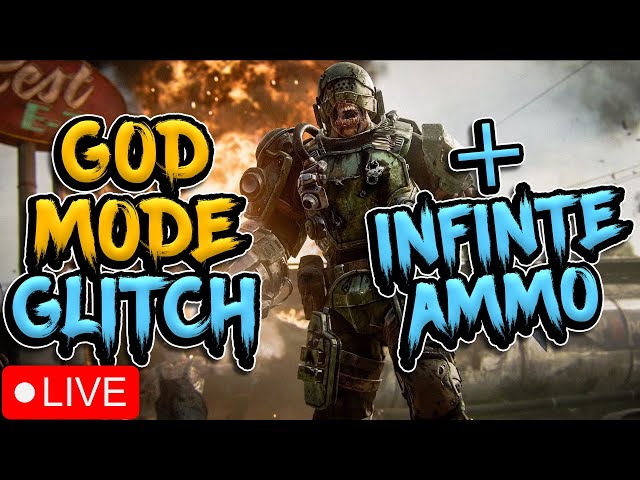 GOD MODE GLITCH & INFINITE AMMO POST PATCH Black Ops 6 Zombies LIVE