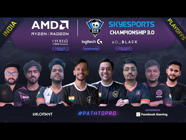 | Hindi | AMD Ryzen Skyesports Championship3.0 | Valorant India Playoff | Day 6 |TeamVLT, Enigma, XO