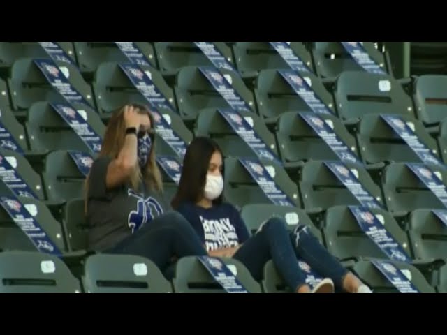 The future of fans at sporting events