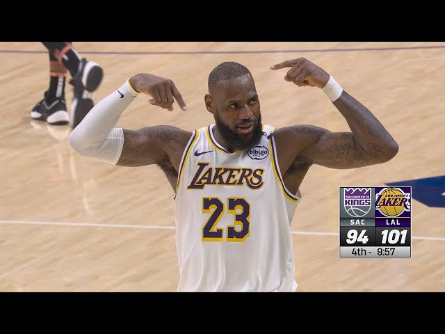 LeBron Sparks INSANE 21-0 4th QTR Run (UNCUT) | October 26, 2024