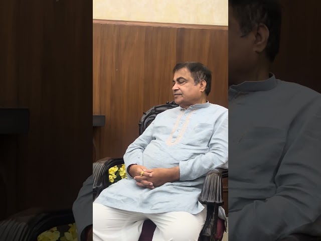 Chief Minister of Jammu and Kashmir, Shri Omar Abdullah Ji called on in Delhi today | Nitin Gadkari