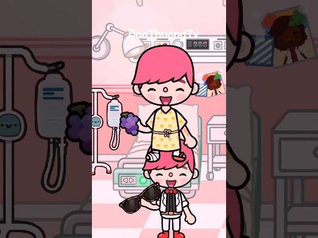 Cutie Girl Pretends to be a Boy for her twin brother😉🥰💘and...Part1 #tocaboca #tocalifeworld #shorts