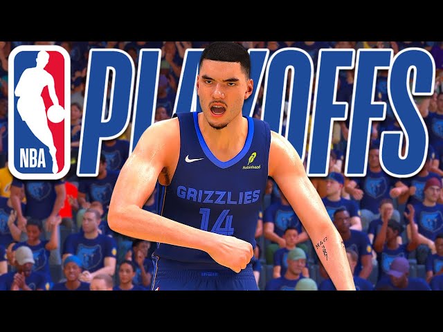 NBA 2K25 Zach Edey My Career - Triple Double in Playoff Debut!