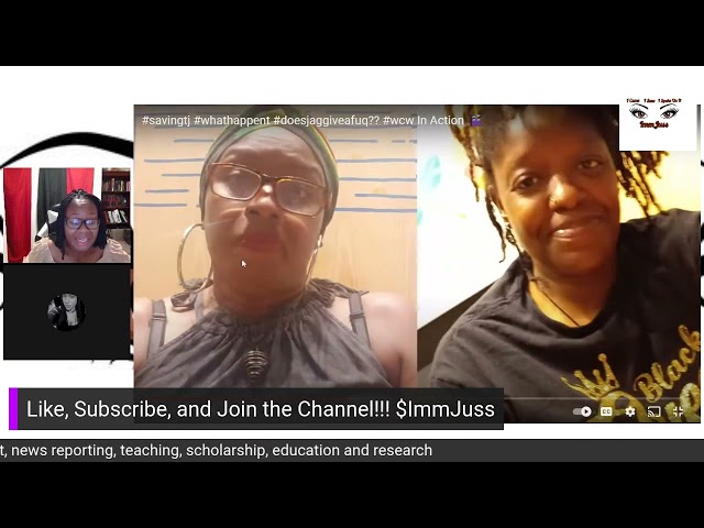 Jaguar Wright and Tj Scams their Youtube Followers and Gaslights Seandavieway for Money