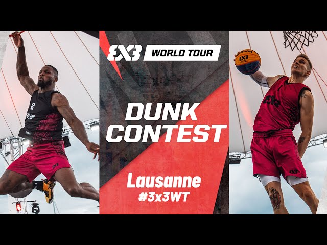 FULL Dunk Contest 🤯 Will Doug Anderson beat Grabo? 👀 FIBA 3x3 World Tour Lausanne 2024