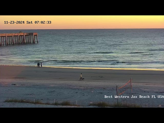 Live Cam From The Best Western In Jacksonville Beach, Fl.