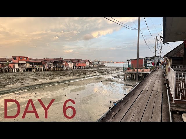 VR180 2023 DAY6. Traditional Clan jetties in George Town, Penang island, Malaysia