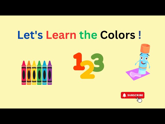 Let's Learn The Colors -Red-Blue#kidslearning #abcd #preschool #kids #kidslearning #colors #like