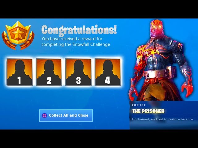 How to UNLOCK STAGE 4 Fortnite The Prisoner Skin! Fortnite The Prisoner Skin UNLOCKS..