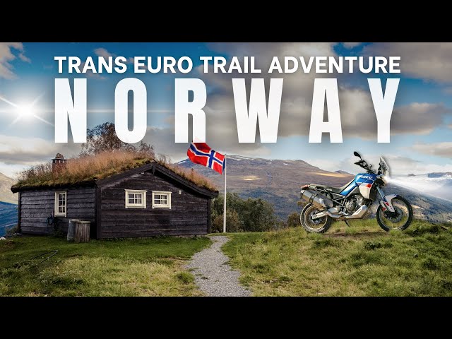 Riding & Camping on Trans Euro Trail Norway 🇳🇴