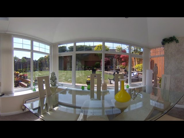 4 K 360 internal conservatory transformation