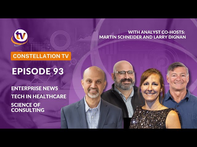 Agentic AI, Healthcare Tech, Science of Consulting | ConstellationTV Episode 93