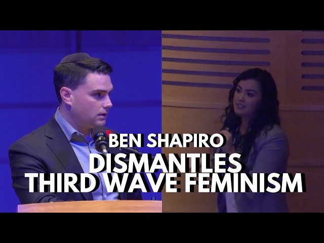 Ben Shapiro DISMANTLES Third Wave Feminism | UBC Talk