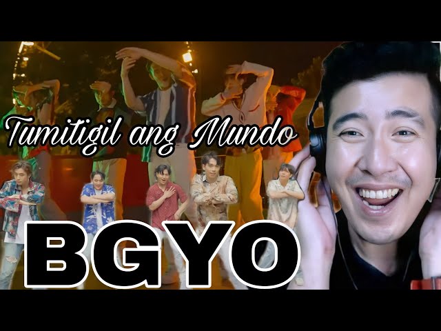 [REACTION] #BGYO | Tumitigil Ang Mundo Performance Video