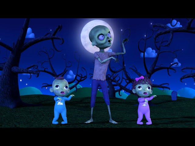 Zombie Dance | Kids Fun Halloween Songs | CocoBerry - Nursery Rhymes & Kids Songs