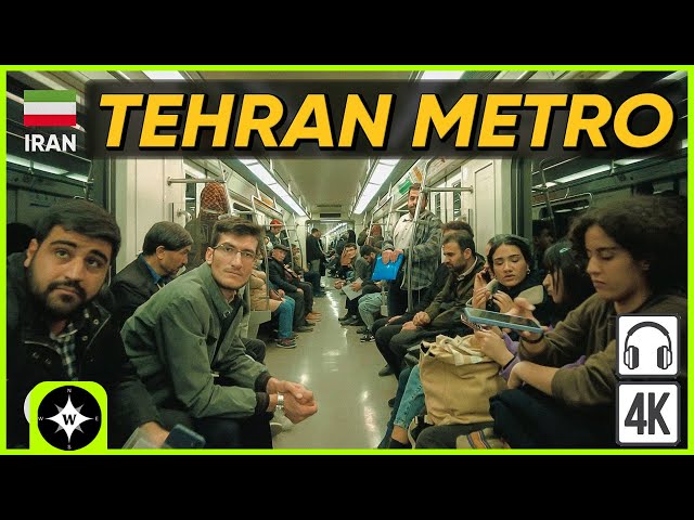 Amazingly clean and modern 😯: What Does The Iranian Society Look Like In The Subway?