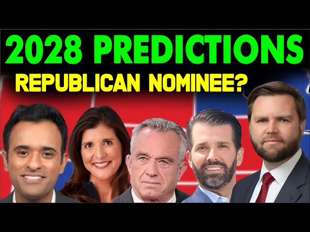 THE SHOCKING 2028 REPUBLICAN NOMINEE! Kalshi Prediction Market