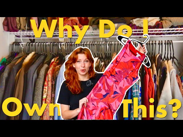 A DEEP Closet Cleanout!!! | Trying On All My Clothes to Declutter My Wardrobe