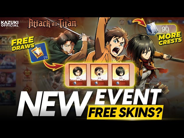 HOW TO GET AOT SKINS FROM NEW MLBB X AOT COLLAB | MLBB X AOT EVENT SNEAK PEEK