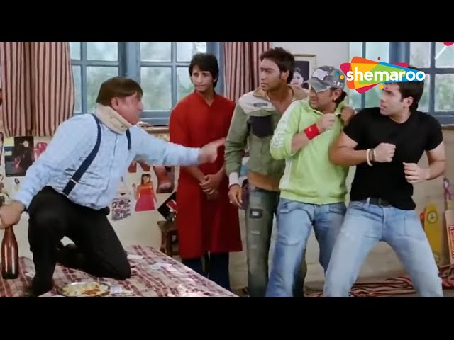 चड्डी पर गड्डी FREE | Best of Comedy Scenes Movie Golmaal Fun Unlimited | Arshad Warsi - Ajay Devgn