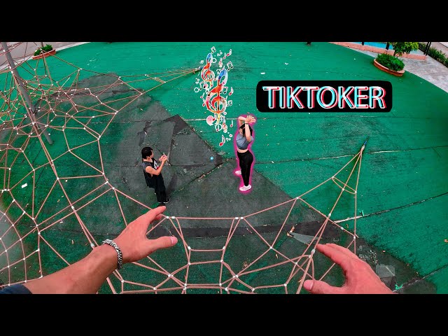 ESCAPE FROM ANGRY TIKTOKER (Epic Parkour POV)