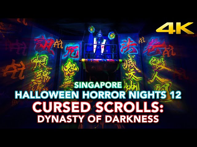 Cursed Scrolls: Dynasty of Darkness POV at USS Halloween Horror Nights 12