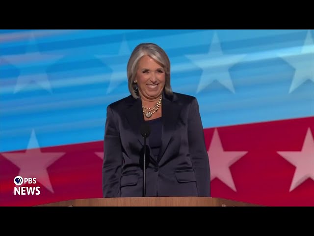 WATCH: Gov. Michelle Lujan Grisham speaks at 2024 Democratic National Convention | 2024 DNC Night 2