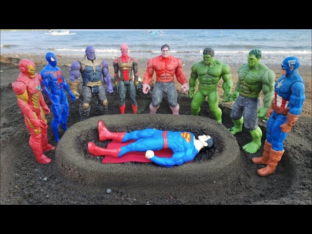 AVENGERS SUPERHERO STORY | MARVEL'S SPIDERMAN 2 VS HULK, CAPTAIN AMERICA VS THOR, VENOM VS SPIDEY Z2