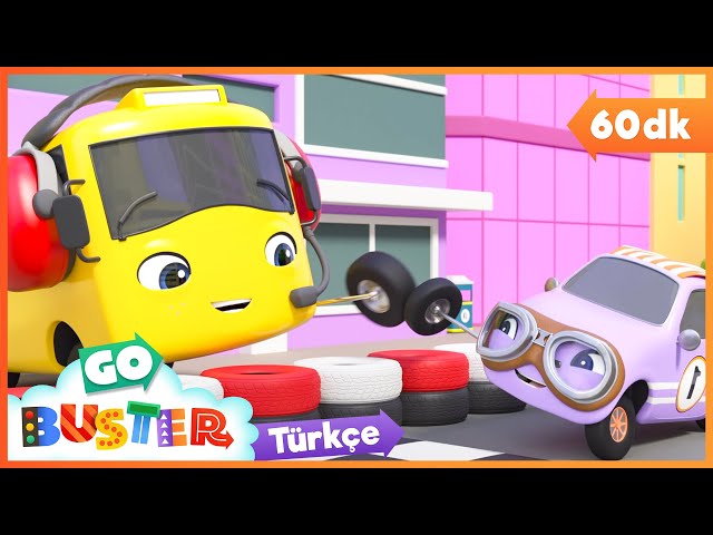 Hız Birliği Yarış Arabası Buster | Go Buster Türkçe - Çocuk Çizgi Filmleri